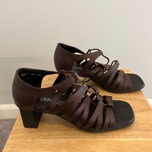 Laura Scott Lace Up Sandals